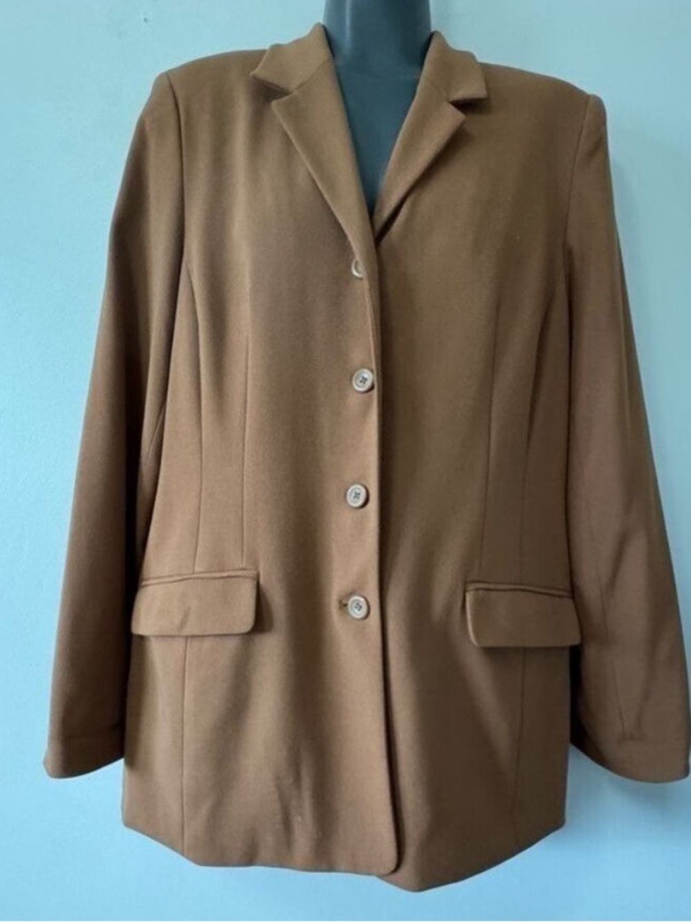 Apostrophe Beige Tan Women's Blazer size 10